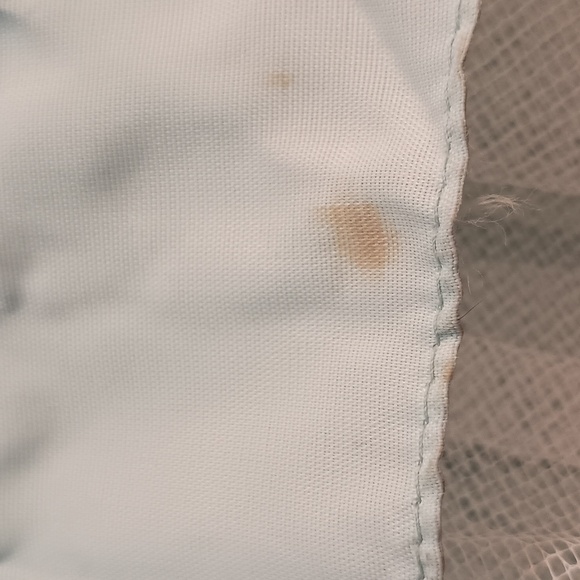 Gunne Sax Vintage Southern Belle Light Blue Prom Dress Size Jr 7 - Picture 11 of 15